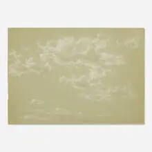 Daniel Huntington, Cloud Study, 1855, chalk on paper