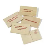 Jenny Holzer, Truisms postcards, collection of five, 2000, screenprint on birch