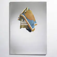 La Gabbia by Michelangelo Pistoletto, c. 1970, screenprint on polished stainless steel, sold Jun 2009