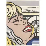 Roy Lichtenstein, Shipboard Girl, 1965, offset lithograph on paper
