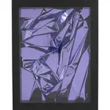 Anselm Reyle, Untitled, 2005, mixed media on board in artist's frame