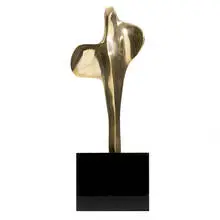 untitled by Alfredo Burlini, 1976, bronze, sold Jun 2009