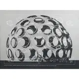 Buckminster Fuller, Monohex Dome, 1961 / 1981, screenprint on Lenox paper with screenprint on polyester film overlay