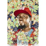 Kehinde Wiley, Algorna Study I, 2008, oil on paper