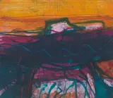 Barbara Rae C.B.E., R.A., R.S.A., Desert Stone, etching