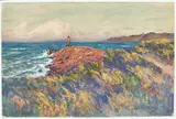 Walter Leistikow, Küstenlandschaft mit Leuchtturm