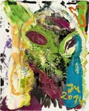 Jonathan Meese, DR. 'FISH AND CHIPS' IS TOO FIT IN COLD BELLY 'HOTTIE'