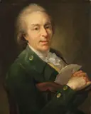 Johann Friedrich August Tischbein, Portrait eines unbekannten Herrn, Um 1790, Öl auf Leinwand. Doubliert