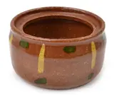 Gladys Reynell, EARTHENWARE BOWL, SIGNED AND DATED 1920 WITH SPIROGRAPH TO BASE (EXHIBITED AT S.A ART GALLERY), 5 CM TALL, 1920