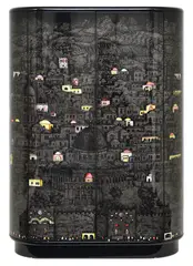 Piero Fornasetti, A TWO DOOR CABINET