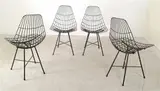 Clement Meadmore, A SET OF FOUR CHAIRS