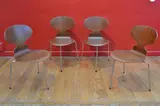Arne Jacobsen, A SET OF FOUR NO. 3100 ANT CHAIRS, designed 1951