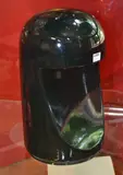 Marcello Cuneo, A BLACK LONGOBARDA TABLE LAMP, designed 1966, 1966, Ceramic, glazed