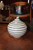Stig Lindberg, A CERAMIC BOWL AND LID, A CERAMIC BOWL AND LID