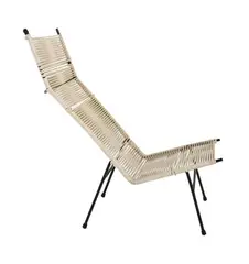 Clement Meadmore, A RECLINER CHAIR, c.1955, 1955, steel rod, cord, rubber
