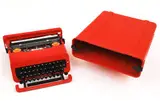 A VALENTINE PORTABLE TYPEWRITER, DESIGNED 1969 by Ettore Sottsass, 1969, sold Oct 2012