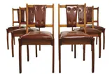 Schulim Krimper, A SET OF SIX DINING CHAIRS
