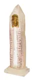Pamela Stadus, Street Tower sandcast glass, sandcast glass