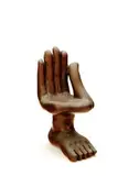 Pedro Friedeberg, Foot/Hand sculpture