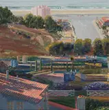 Larry Cohen, View from the Corner of Sunset: The Coast Highway