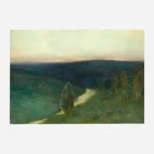 Untitled by Charles Warren Eaton, chalk on paper, sold Sep 2020