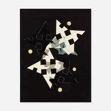 Untitled by Lucia Stern, 1957, collage on paper, sold Sep 2020