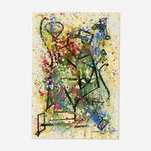Sandu Darie, Untitled, 1947, ink and gouache on paper