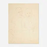 Ben Shahn, Two Men Seated
