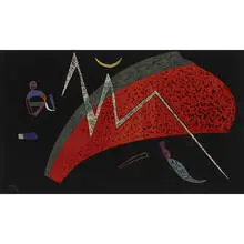 Watermelon by Wassily Kandinsky, 1939, color lithograph on paper, sold Jun 2009
