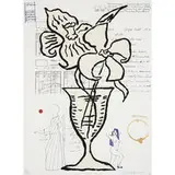 Donald Baechler, Flowers, 1993, screenprint on paper