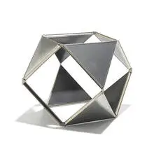 Buckminster Fuller, Jitterbug Atom, 1976, aluminum