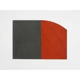 Robert Mangold, L, 1997, lacquered wood on paper