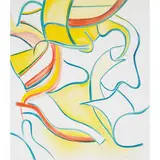 Willem de Kooning, untitled (from Quatre Lithographies), 1986, lithograph on paper