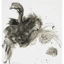Theodoros Stamos, untitled, 1960, ink on paper