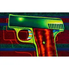 Ed Paschke, Starry Nite, 1988, oil on canvas