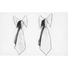 Ties by Jim Dine, 1970, lithograph on paper, sold Feb 2009