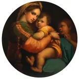 Raphael, Madonna della Sedia, oil on canvas