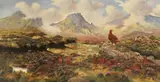 Robert W. Milliken, Red grouse in a highland landscape