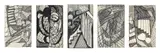 Madge Gill, A Group of Twenty-Six Drawings, 1940, pen and ink on paper, one pastel on paper