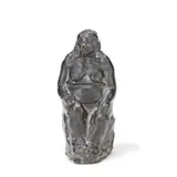 Joan Katherine Dummett, patinated bronze model of Britannia, patinated bronze