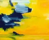 Bernd Zimmer, Tahuata, 1997, Acryl auf Leinwand