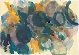 Ohne Titel by Ernst Wilhelm Nay, 1959, Aquarell auf genarbtem Velin, sold Jun 2017