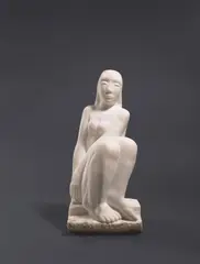 Louise Stomps, Sitzende, 1939, Marmor