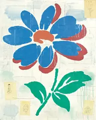 Donald Baechler, FINDERS KEEPERS, 1997, Collage mit Acryl, Stoff, Bleistift, Kugelschreiber und Papier auf Leinwand