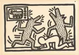 Keith Haring, Untitled #3, 1982, Lithografie auf Papier
