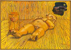 Jörg Immendorff, Ohne Titel, 1996, Öl auf Leinwand