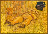 Jörg Immendorff, Ohne Titel, 1996, Öl auf Leinwand