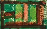 Bleeding (#67) by Howard Hodgkin, 1981-82, Lithograph from 3 aluminum plates with hand coloring in gouache, sold May 2010