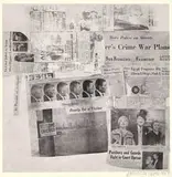 Robert Rauschenberg, Untitled (Features & Currents), 1970, Screenprint