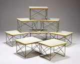 Charles and Ray Eames, Group of 8 ETR tables